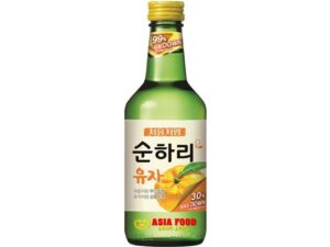 Chum Churum fresh ( Citron- Yuzu) 350ml/ Lotte -Korea -
