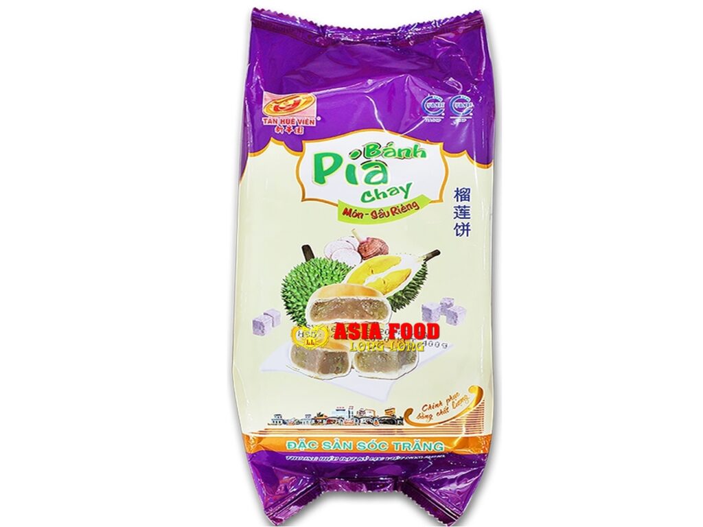 Bánh Pía Taro (Pia Kuchen- Taro & Durian) 400g/ Tân Huệ Viên -