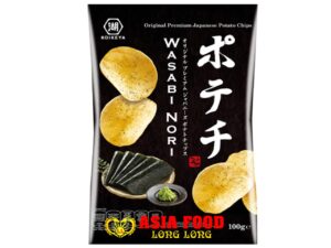 Kartoffelchips mit Wasabi Nori Gewürz 100g/ Koikeya -