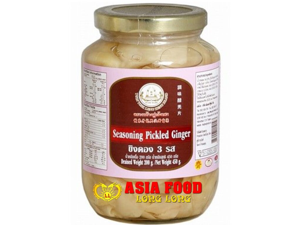Eingelegter Ingwer ( Natur/ Weiß)450g/ Leng Heng -