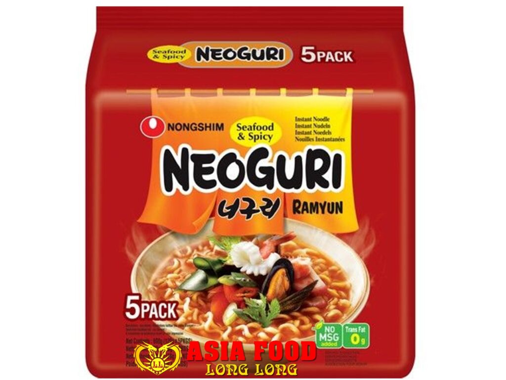 Neoguri Ramyum Instant Nudeln(Seafood) 5x120g /Nongshim -