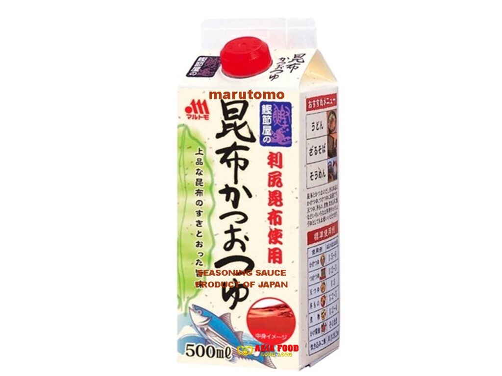 KatsuoTsuyu Dashi Japanisches Würzmittel 500ml/MARUTOMO-