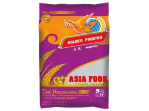 Thai Hom Mali-Jasmine Reis 5kg/Golden Phoenix -