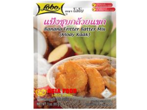 Banana Fritter Batter Mix (Kloay Kaak) 85g /Lobo -