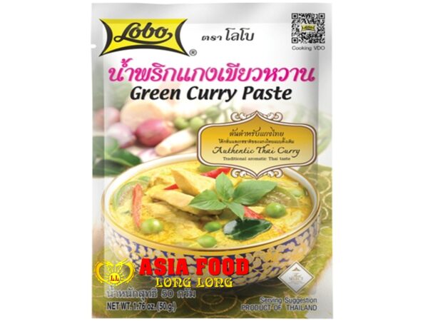Thai Grün Currypaste.50g/Lobo -