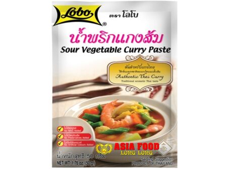 Sour Vegetable Curry Paste 50g /Lobo -