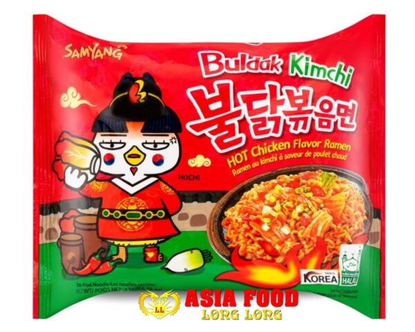 Buldak Kimchi Hot Chicken Flavour 135g/ Samyang -  Korea-