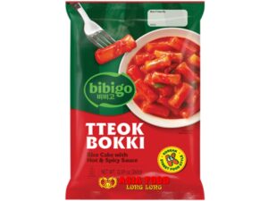 Tteokbokki Rice Cake with HOT&Spicy Sauce 360g/ BIBIGO-