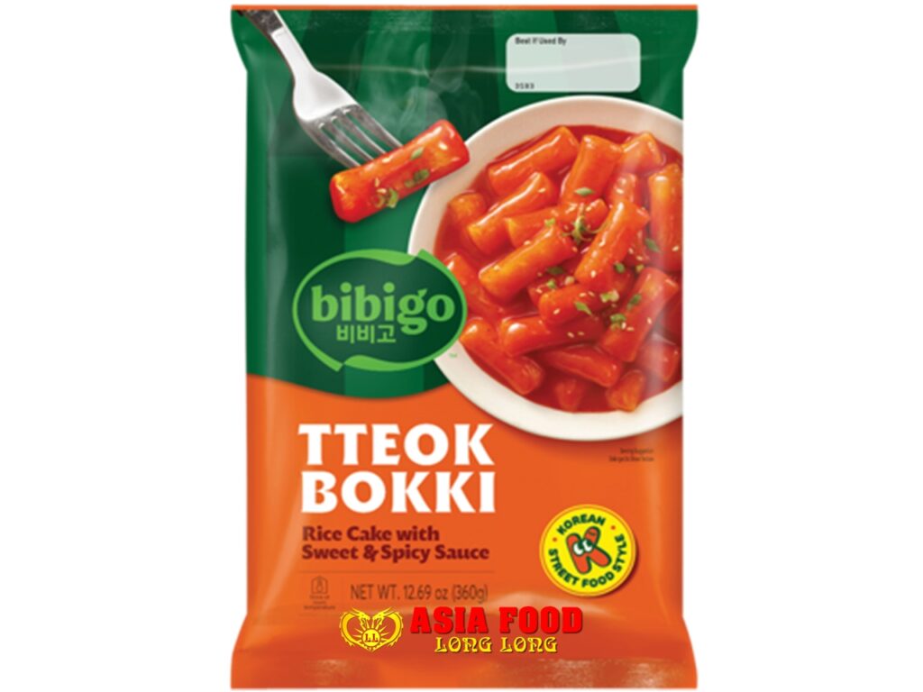 Tteokbokki Rice Cake with Sweet&Spicy Sauce 360g/ BIBIGO-