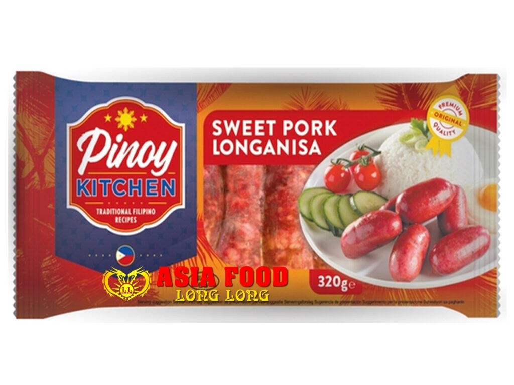 Pinoy Kitchen Sweet Pork (LONGANISA) 320g/ Phillipine-