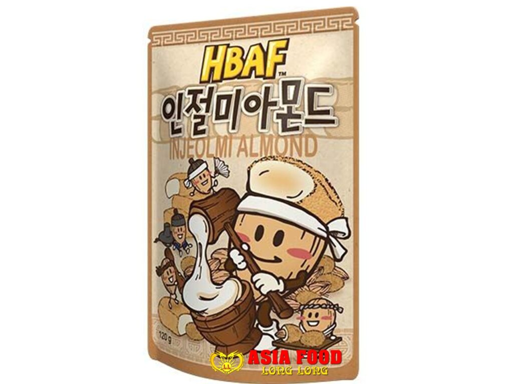 Mandel mit Injeolmi-120g/ HBAF Korea-