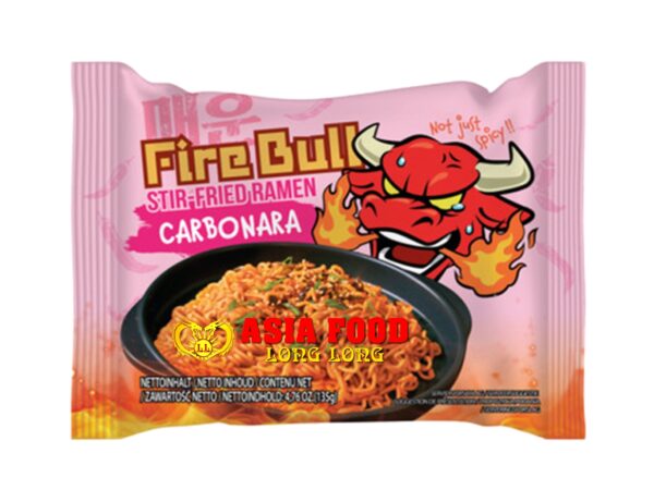 Fire Bull Rindfleisch Carbo (Stir Fried ramen)135g/ Korea-