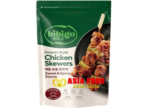 Chicken Skewers Sweet & Spicy 180g/ Bibigo-