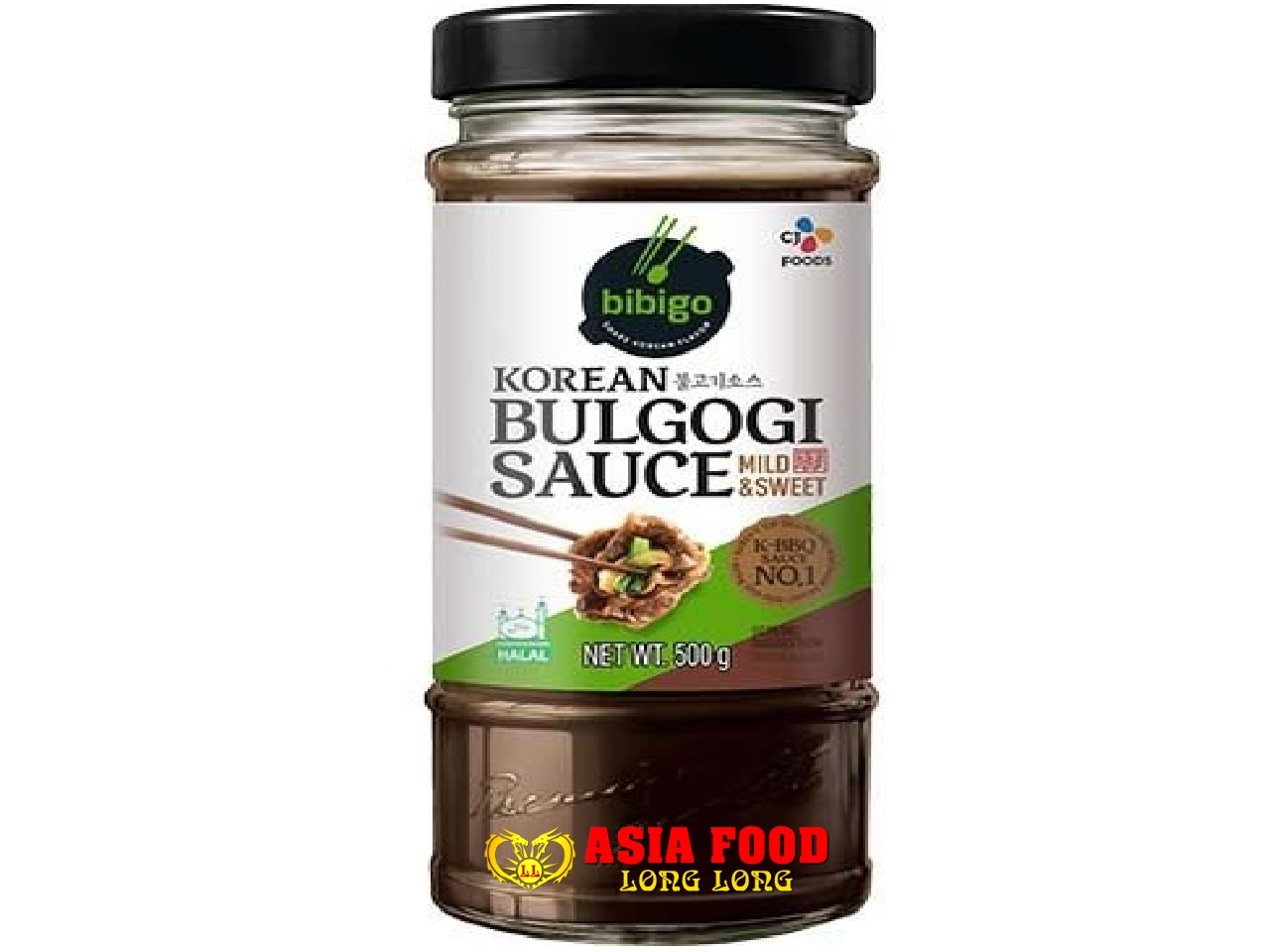 Bulgogi Soße (Mild & Sweet) 500g/ BIBIGO-