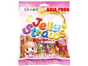 Jelly Straws Fruit Mix 260g/.ABC -
