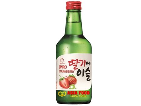 Chamisul Soju Strawberry 350ml/ Jinro -Korea –