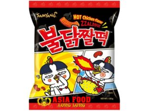 Hot Chicken Zzaldduk (Buldak Snack süss & scharf ) 120g/ Samyang -
