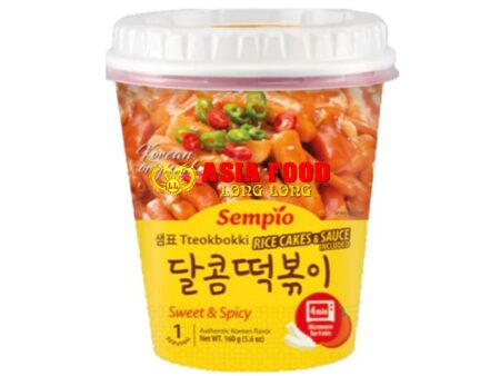 Tteokbokki - Sweet & Spicy 160g. Cup / Sempio-Korea