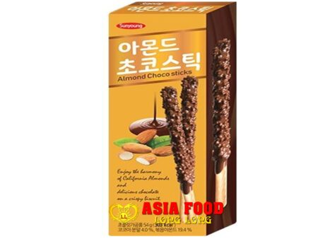 Almond Choco Sticks 54g/ SUNYOUNG -Korea