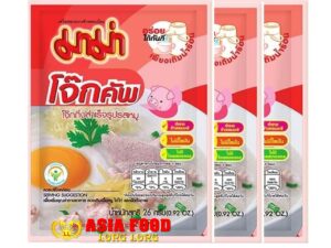 Cooked Rice Porridge Pork Flavour( Chao Heo) 3x78g/Mama -Thailand