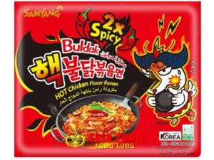 Hot Chicken flavour Inst Nudeln (2X Hot)140g/Samyang - Korea