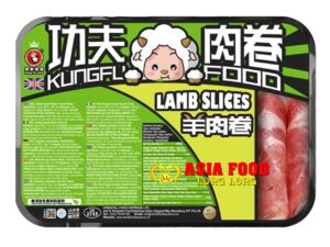 Lamm Sliced (für Hot Pot Lammfleisch Scheiben) 400g/ Kunfu Foods -