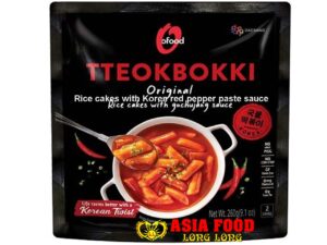 Original Ricecake mit Korean red Pepper paste 260g(2x 100g Reis, 2x30g sauce)/O'Food Korea