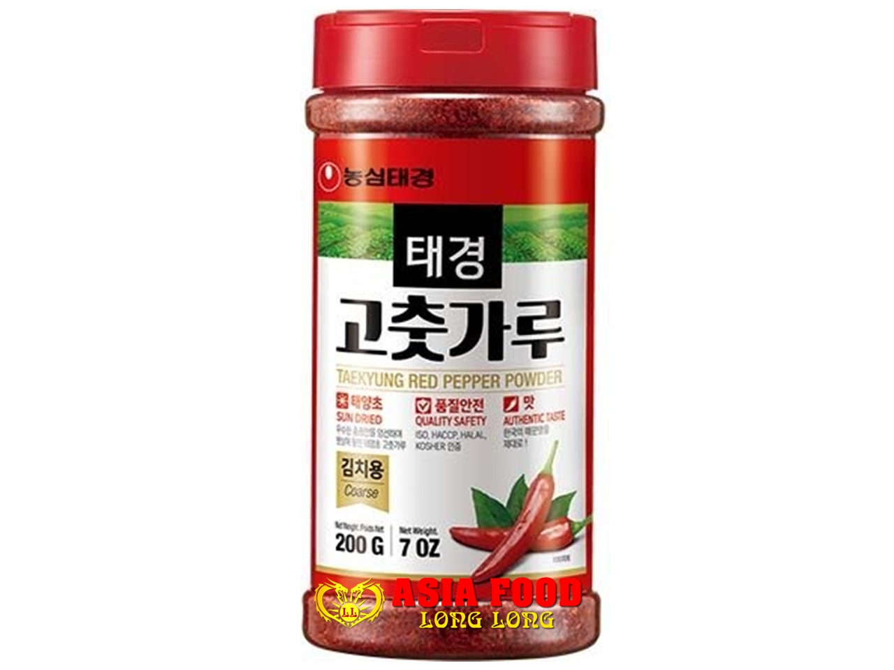 TAEKYUNG Red Pepper Powder (Gochugaru)200g/ NONGSHIM