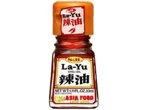 La-Yu Chiliöl 33ml (japanisches Sesamöl mit Chili)/ S&B- Japan