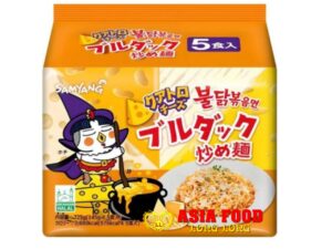 Buldak Quattro Cheese- (Hot Chicken Ramen)5x145g- Samyang-Korea