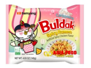 Buldak Cream Carbonara (Spicy Ramen Epice ) 140g/ Samyang - Korea