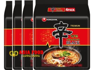 Shin Ramyun Black  Ramen Nudeln 4x (4x130g) /Nongshim -Korea