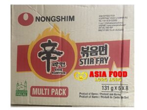 Shin Ramyun Stir Fry (Spicy )8x5x131g/ Nongshim-Korea