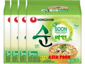 Soon Veggie Ramyum( 4 x5) x112g/Nongshim - Korea