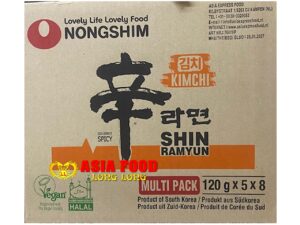 Kimchi SHIN Instant Nudeln 8x5 x120 g/Nongshim -