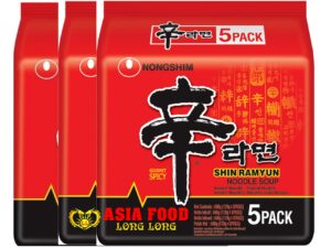 Shin RamYum Instant Nudeln ( 3x5)x120g /Nongshim -Korea